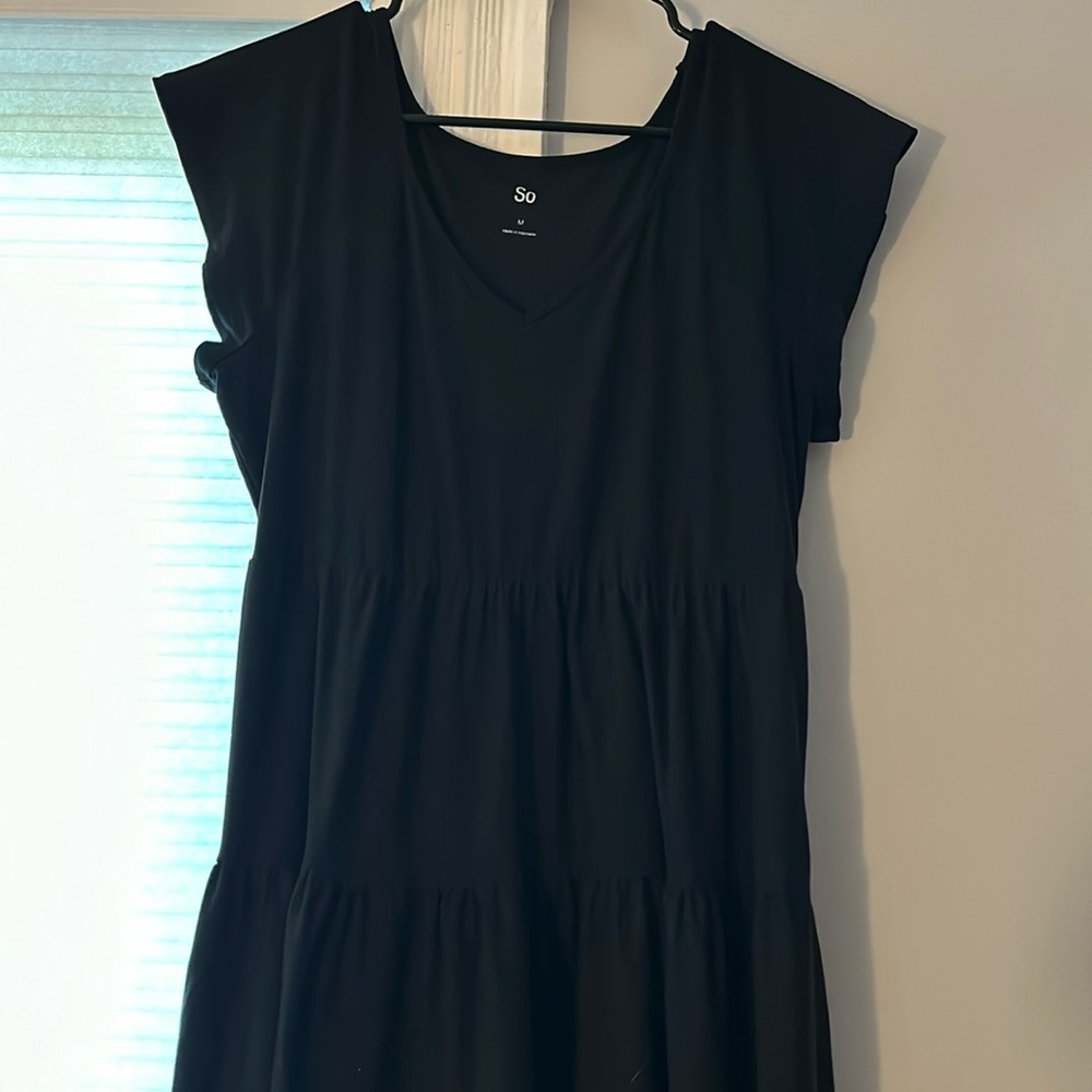Black Flowy Sundress